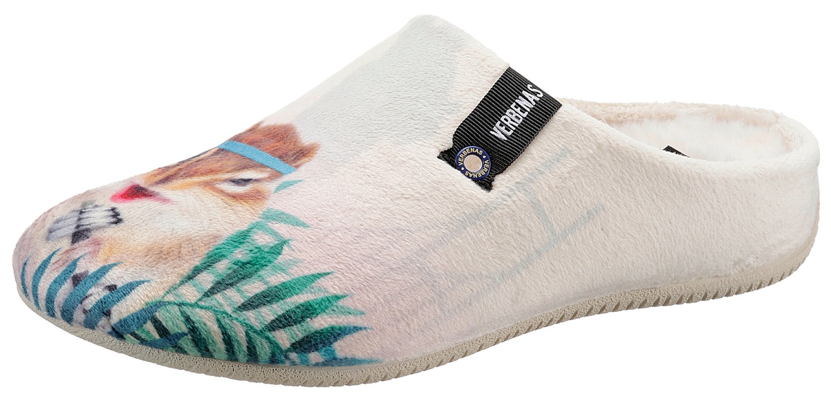 VERBENAS Pantoffel »Animal Flamingo«, mit Animal-Motiv