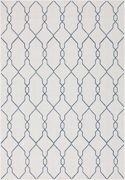 Myflair Möbel & Accessoires Teppich »Outdoor Crosses«, rechteckig, 4 mm Höhe, In- und Outdoor geeignet, ideal im Wohnzimmer & Schlafzimmer