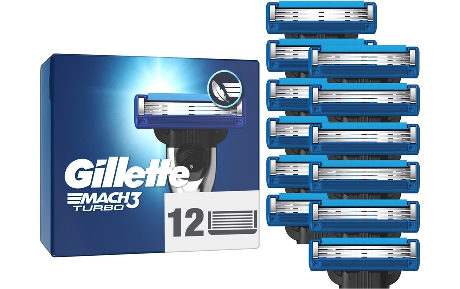 Gillette Rasierklingen »Mach3 Turbo 12 Stück«