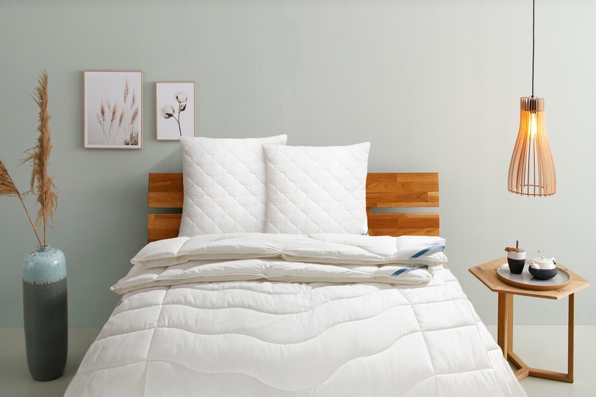 Beco Bettdecke + Kopfkissen »EcoWell«
