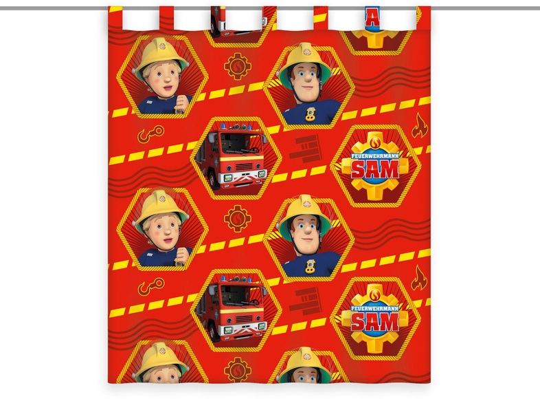 Feuerwehrmann Sam Vorhang »Feuerwehrmann Sam«, Feuerwehrmann Sam Vorhang