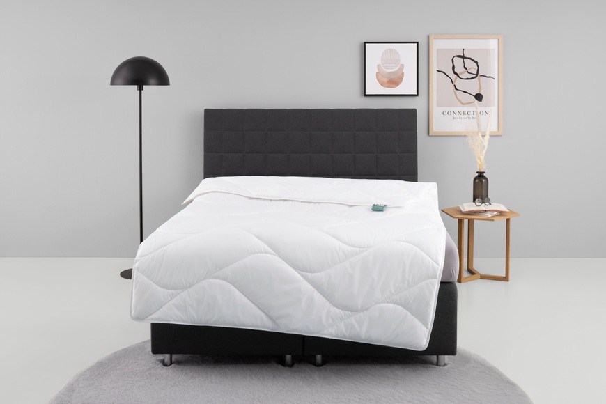 f.a.n. Schlafkomfort Microfaserbettdecke »Microfaser kochfest«, leicht, (1 St.), Bettdecke, 135x200, 155x220 cm und weitere Grössen, Sommer oder Winter