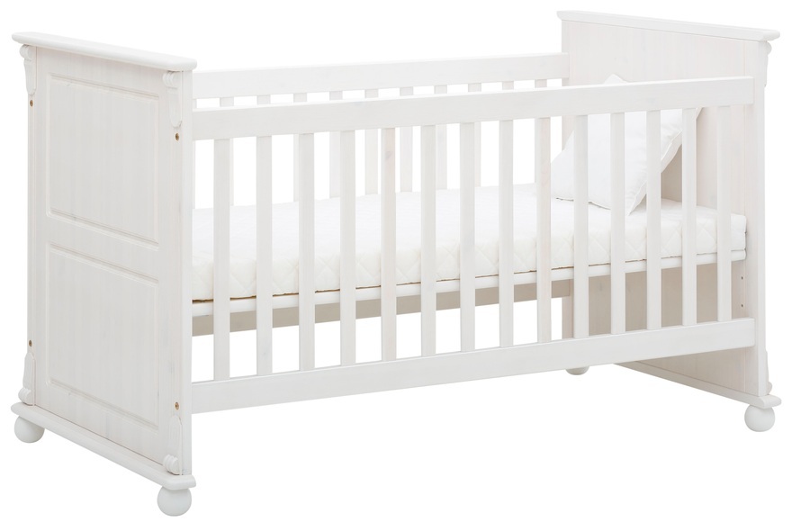 Lüttenhütt Babybett »Aimo«, aus Massivholz; FSC®-Holz aus gewissenhaft bewirtschafteten Wäldern