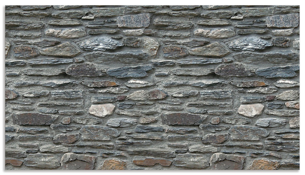 Artland Küchenrückwand »Schiefermauer«