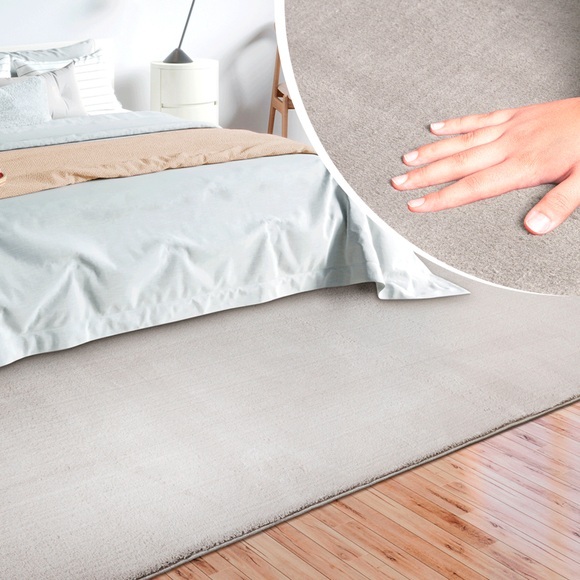 merinos Teppich »Loft 37«, rechteckig, 19 mm Höhe, Kunstfellteppich besonders weich und kuschelig, Wohnzimmer & Schlafzimmer