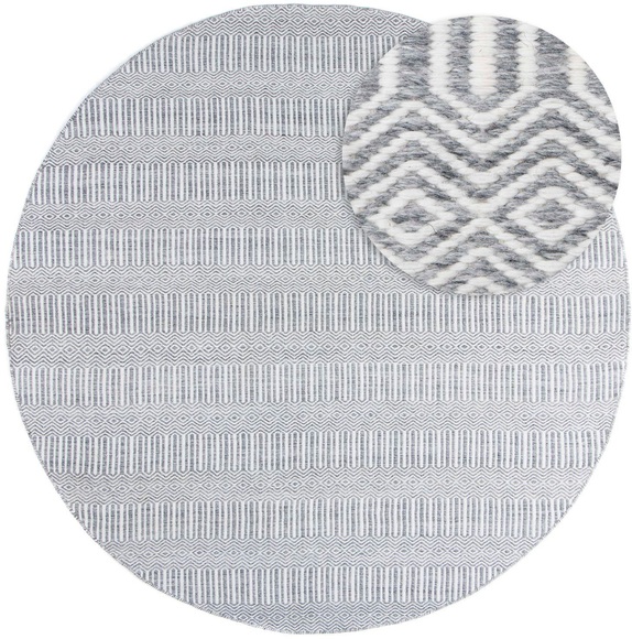 morgenland Outdoorteppich »In- & Outdoor Teppich - Heaven«, rund, 6 mm Höhe, In und Outdoor geeignet