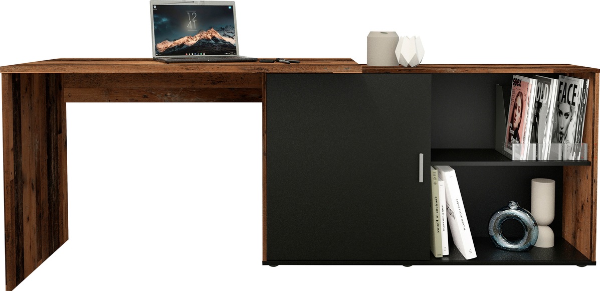 FMD Eckschreibtisch »Valley«, Breite 118 cm
