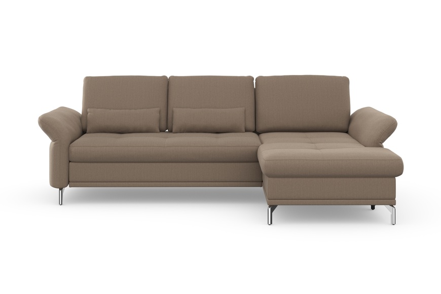 INOSIGN Ecksofa »Palm Beach«, Federkern, mit Sitztiefenverstellung, wahlweise mit Bettfunktion, Bettkasten und Armteilverstellung