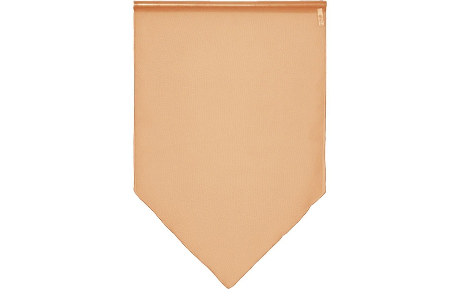 Hubatka Tagvorhang Uni 2er Set, 45 x 60 cm, Orange