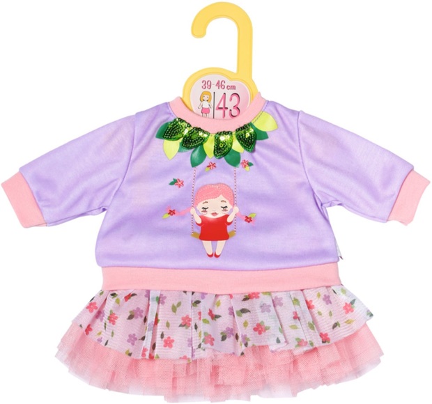 Zapf Creation Dolly Moda Pulli + Tutu Baumschaukel 43cm