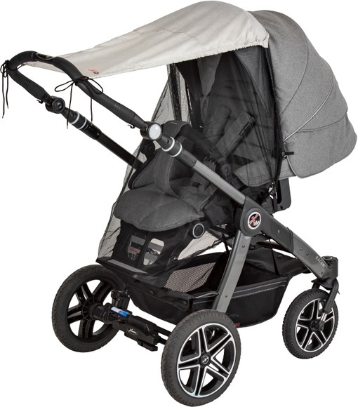 Hartan Kinderwagen-Sonnenschutzhülle »Sonnensegel inklusive Mückennetz«, Made in Germany