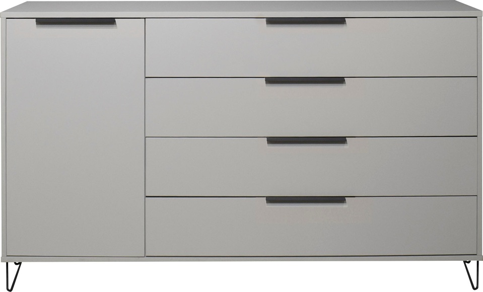 Mäusbacher Highboard »Bonnie«, Breite 168 cm mit Drahtgestell