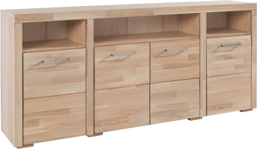 Woltra Sideboard »Falco«, Fronten in Massivholz