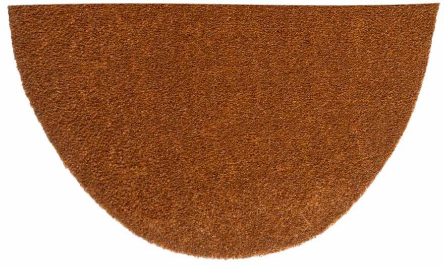Fussmatte, Halbrund, Hanse Home, »Deko Soft«, waschbar, getuftet