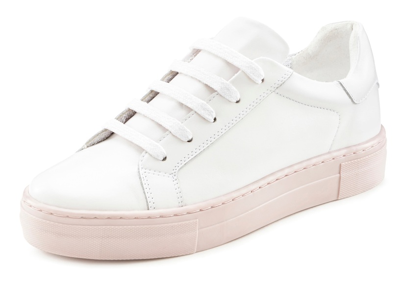 Elbsand Sneaker, aus Leder mit weichem Frottee-Innenfutter