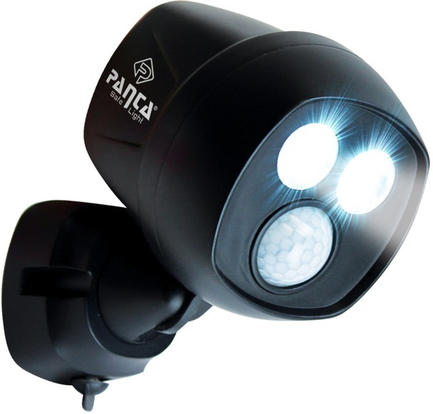 MediaShop Aussen-Wandleuchte »Panta Safe Light«, LED-Board, 2 St., Kaltweiss, Set mit 2 Stück, 360 Grad drehbar, wetterbeständig, extrem hell