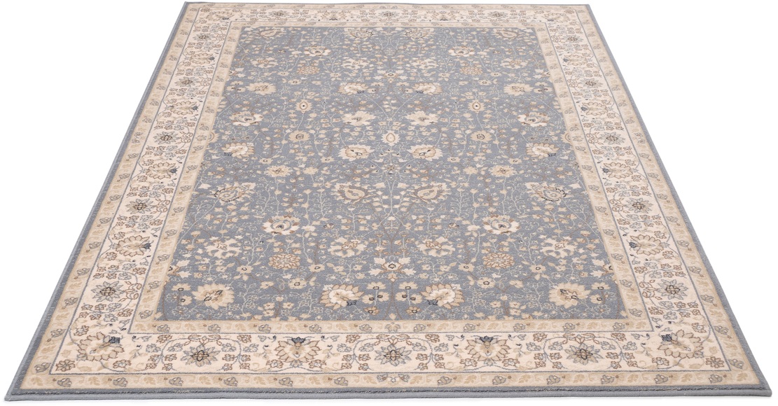 THEKO Wollteppich »Floresti 7015«, rechteckig, 10 mm Höhe, reine Wolle, Orient-Optik, Wohnzimmer