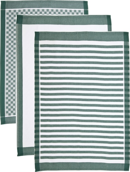 ROSS Geschirrtuch »SUPERIOR«, (Set, 3 tlg., 3x Geschirrtuch 50x70 cm)