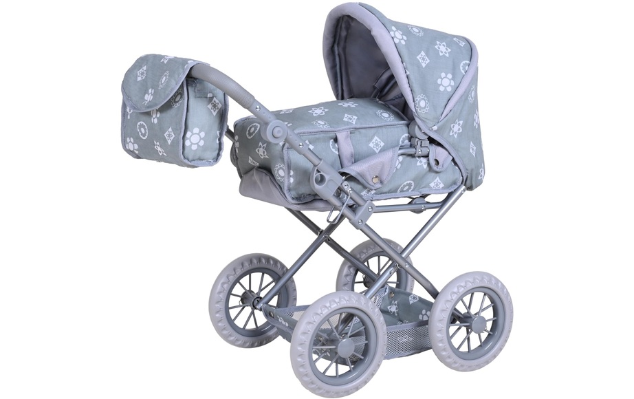 Puppenwagen Ruby - Royal grey -