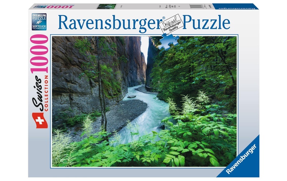 Ravensburger Puzzle Aareschlucht, 1000 Teile Multicolor