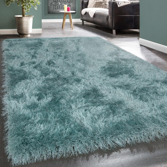 Hochflor-Teppich, »Glamour 300«, Paco Home, rechteckig, Höhe 70 mm, maschinell gewebt