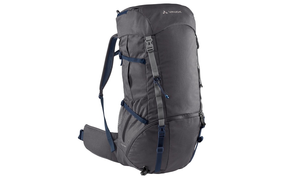 VAUDE Hidalgo 42+8 Rucksack Kinder grau One Size 2021 Trekking- & Wanderrucksäcke