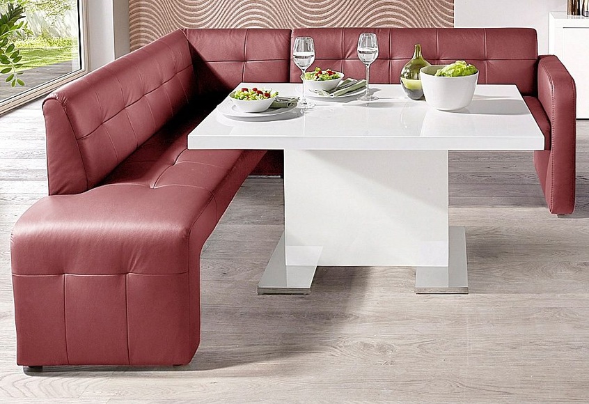 exxpo - sofa fashion Eckbank »Barista«, Frei im Raum stellbar