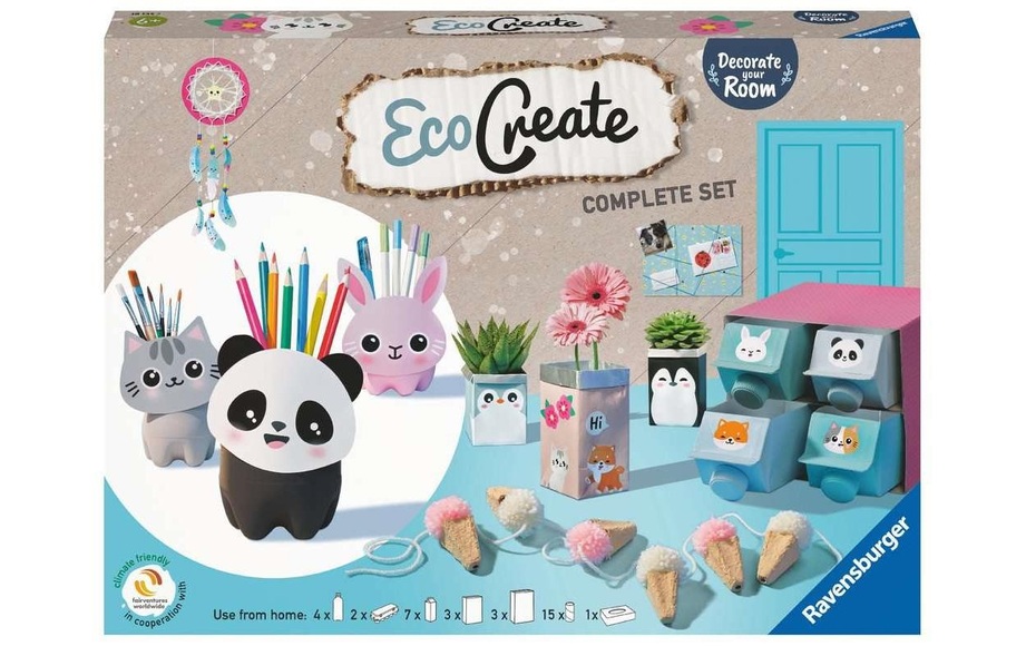 Ravensburger EcoCreate 18145 - Decorate your Room - Kinder ab 6 Jahren