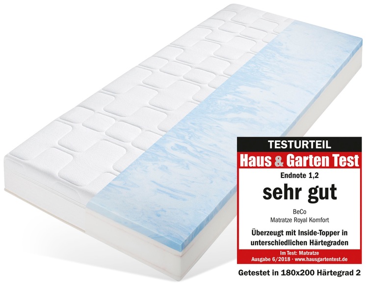 Taschenfederkernmatratze »Royal Komfort Gel«, Beco, 26 cm hoch