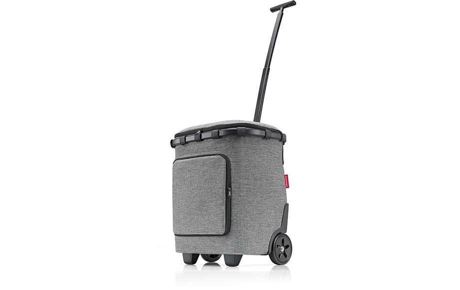 REISENTHEL - Einkaufswagen CARRYCRUISER PLUS - recyceltes Material - schwarz/grau - 42/32/52.5 cm