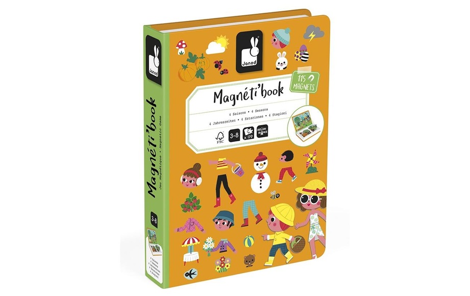 Janod Magneti'book Die 4 Jahreszeiten