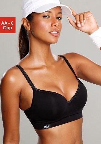 H.I.S Sport-BH, mit Push-up-Kissen, für leichte Belastbarkeit, Basic Dessous
