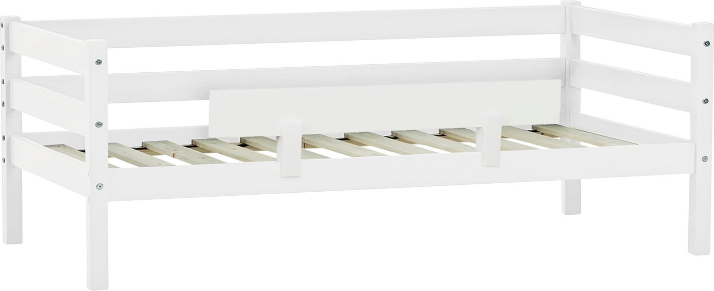 Hoppekids Einzelbett »ECO Comfort«, (Set), mit Rollrost in 8 Farben, wahlweise mit Matratze und Absturzsicherung
