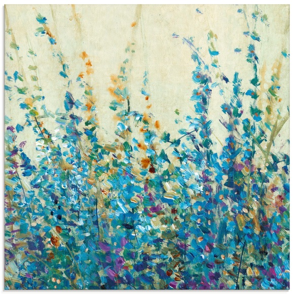 Artland Glasbild »Blautöne II«