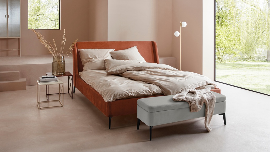 LeGer Home by Lena Gercke Bettbank »Mayra«, Inkl. Stauraum, frei im Raum stellbar