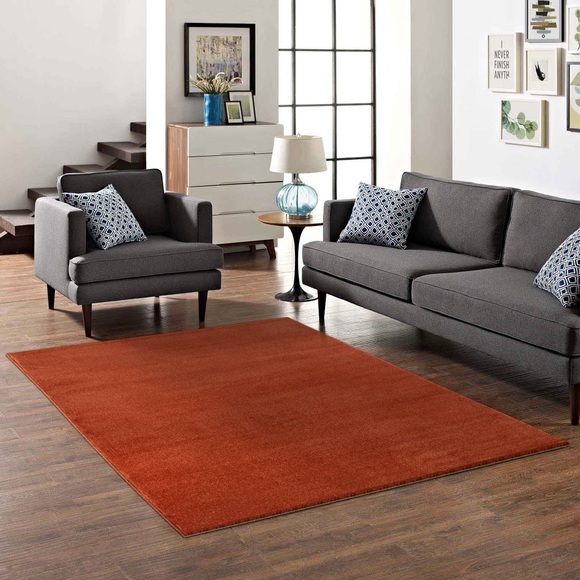 my home Teppich »Kurzflor-Webteppich GRANADA«, rechteckig, uni einfarbig weich Soft Touch mit Glanz