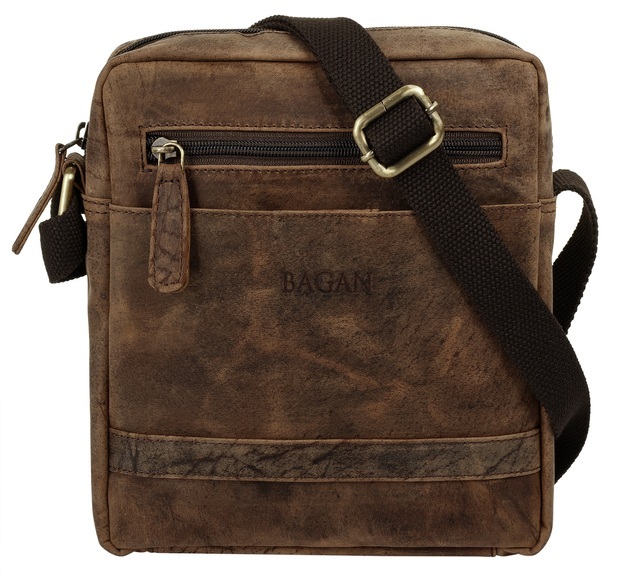 Bagan Umhängetasche, (1 tlg.), echt Leder