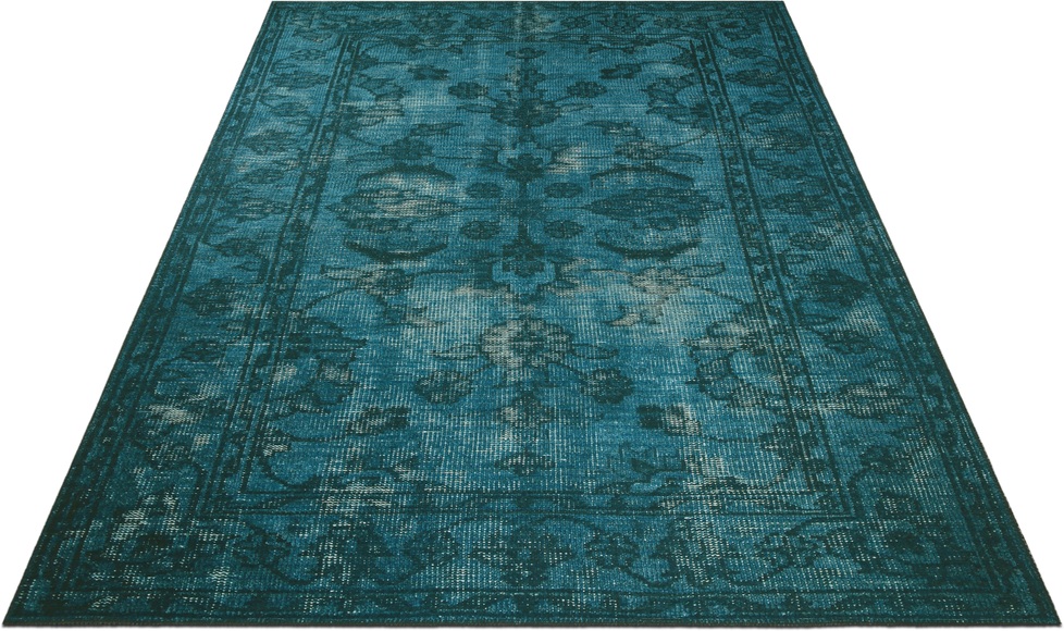 Leonique Teppich »Nejla«, rechteckig, 6 mm Höhe, Orient-Vintage-Optik, Teppich mit Bordüre, Kurzflor, ideale Teppiche für Wohnzimmer, Schlafzimmer, Esszimmer, Arbeitszimmer
