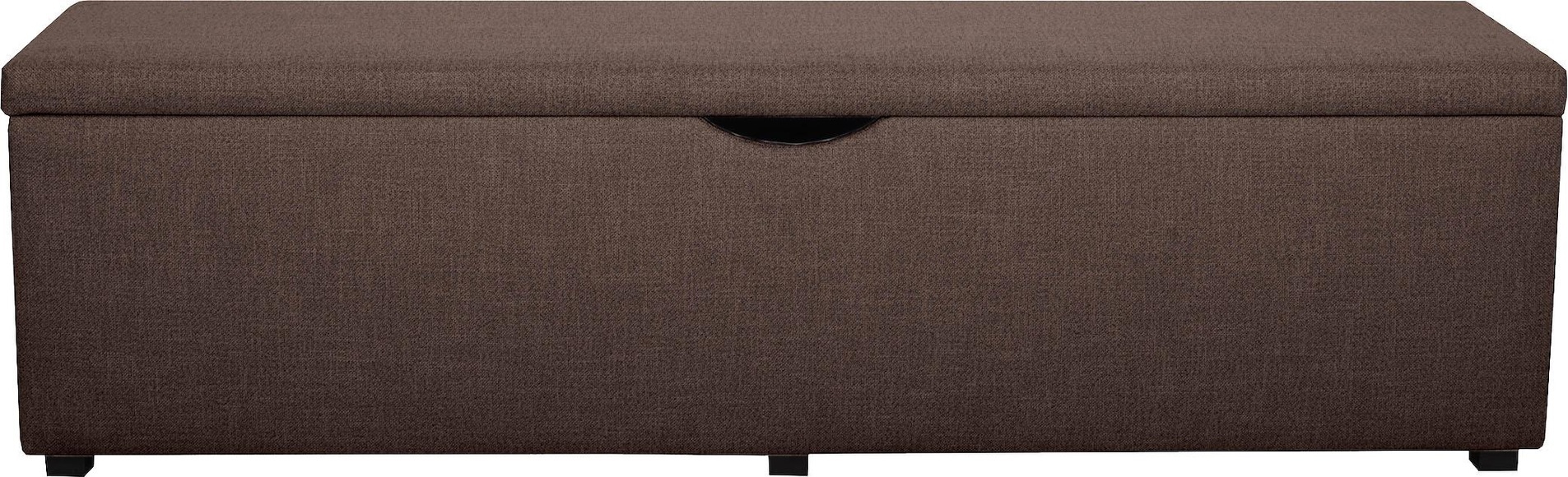 Places of Style Hockerbank »Standard«, mit Stauraum, Breite 120 cm oder 160 cm, auch als Garderobenbank oder Bettbank geeignet