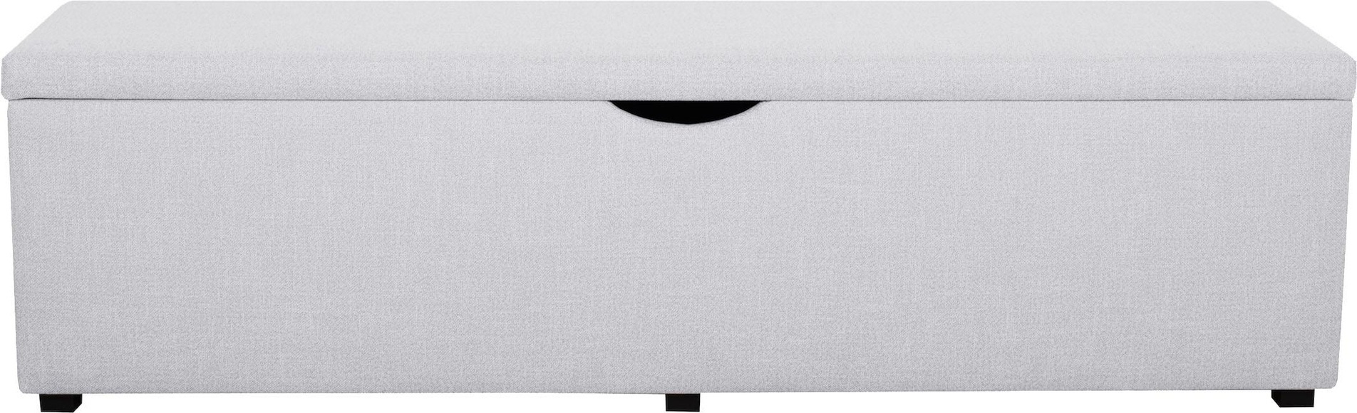 Places of Style Hockerbank »Standard«, mit Stauraum, Breite 120 cm oder 160 cm, auch als Garderobenbank oder Bettbank geeignet
