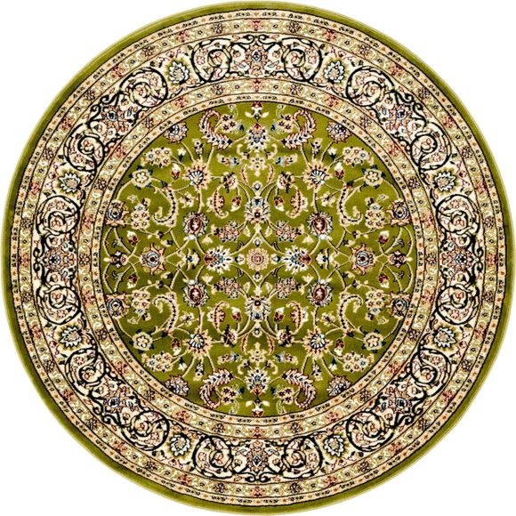 Myflair Möbel & Accessoires Teppich »Almas«, rund, 8 mm Höhe