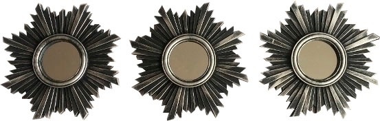 Myflair Möbel & Accessoires Spiegel, (Set, 3 St.)