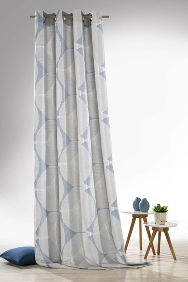 Weckbrodt Vorhang »Louis«, (1 St.), Ösenschal, blickdicht, Jacquard, strukturierte Oberfläche