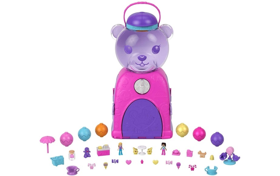 Bärchen-Kaugummiautomat Spielset Multicolor