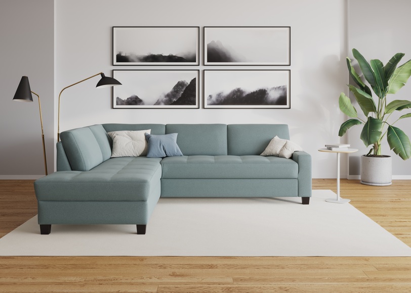 DOMO collection Ecksofa »Florentina«, wahlweise mit Bettfunktion