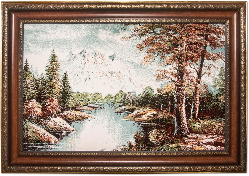 morgenland Wandteppich »Bild-Teppich Figurativ 85 x 60 cm«, rechteckig, 0,6 mm Höhe, besonders weich durch Microfaser