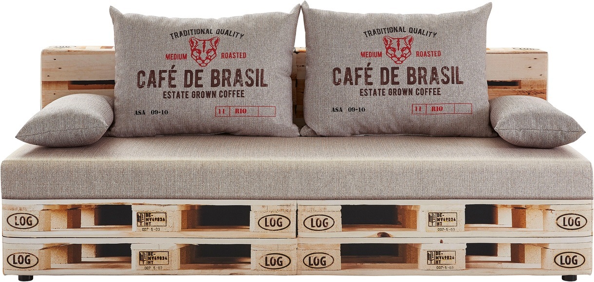 exxpo - sofa fashion Schlafsofa, inklusive Bettfunktion und Bettkasten, wahlweise mit Liftbettfunktion und Federkern