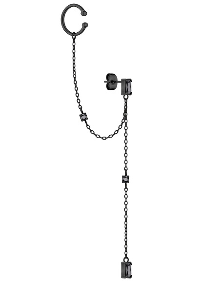 Tamaris Single-Ohrstecker mit Ohrklemme »TJ-0130-E-70, TJ-0131-E-70, TJ-0132-E-70«, mit Zirkonia (synth.)