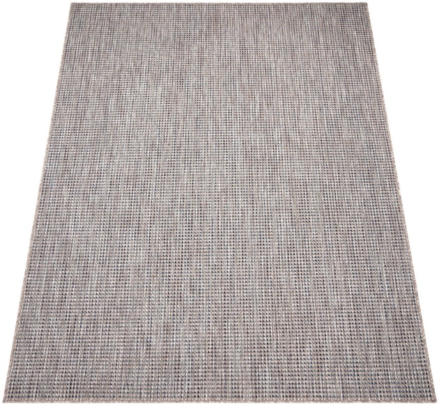 Paco Home Teppich »Napoli 777«, rechteckig, 4 mm Höhe, Flachgewebe, meliert, In- und Outdoor geeignet, Wohnzimmer