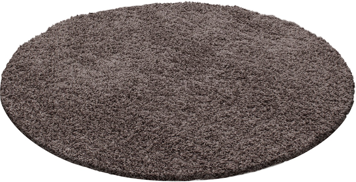 Ayyildiz Teppiche Hochflor-Teppich »Dream Shaggy«, rund, Wohnzimmer